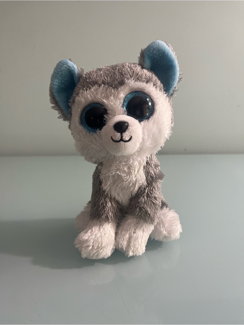 Slush Husky Dog TY Beanie Boos Plush stuffed animal 6" Small